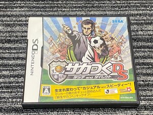 任天堂 DS ソフト サカつくDS タッチandダイレクト ケース付き