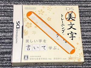 任天堂 DS ソフト 美文字 トレーニング ケース付き 筆なし