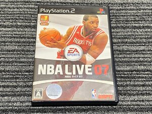 プレステ2 ソフト NBA ライブ 07 playstation2 PS2