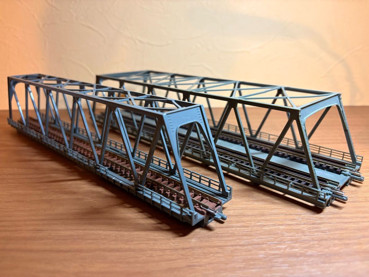 Yahoo!オークション -「複線トラス鉄橋」(Nゲージ) (鉄道模型)の Yahoo!オークション -「複線トラス鉄橋」(Nゲージ) (鉄道模型)の