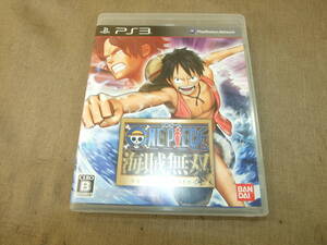 【PS3】 ワンピース 海賊無双3PS3 ONEPIECE ソフト/ケース/説明書 中古品 作動未確認 ゆうメール送料180円 ①