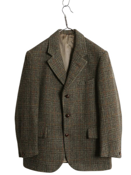 ハリスツイード Harris Tweed テーラードジャケット ツイード