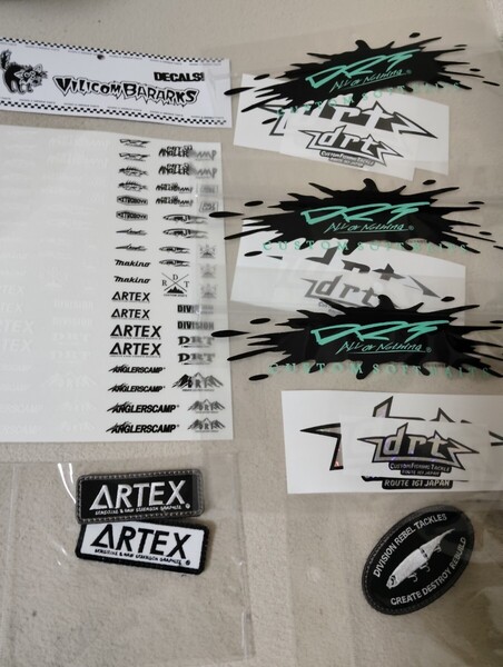 DRT ステッカー ARTEX フレンジー ワッペン