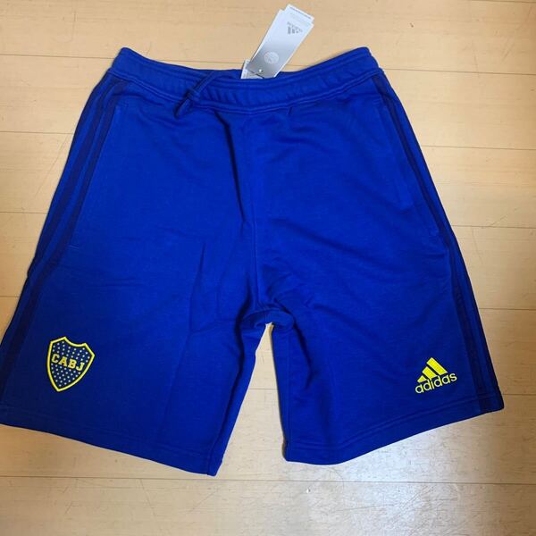 adidas Boca Juniors 3S Sweat Shorts 2022 ボカ ジュニアーズ インポートSサイズ