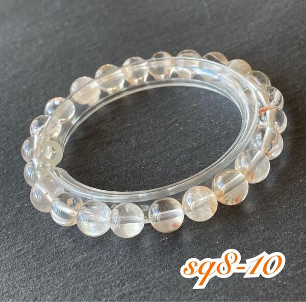 マニカラン産 スター水晶 天然石ブレスレット*スタークォーツ*ハンドメイドブレスレット*六条の光*スター水晶ブレスレット*