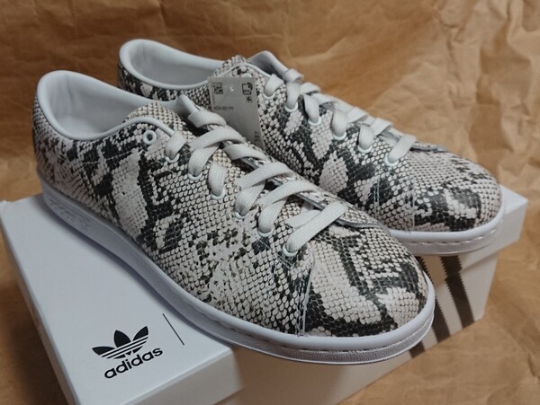 ADIDAS × HYKE 27cm アディダス ハイク 9インチ ハイレット パイソン スネーク 蛇 AOH-001 FV4254 スタンスミス原型モデル