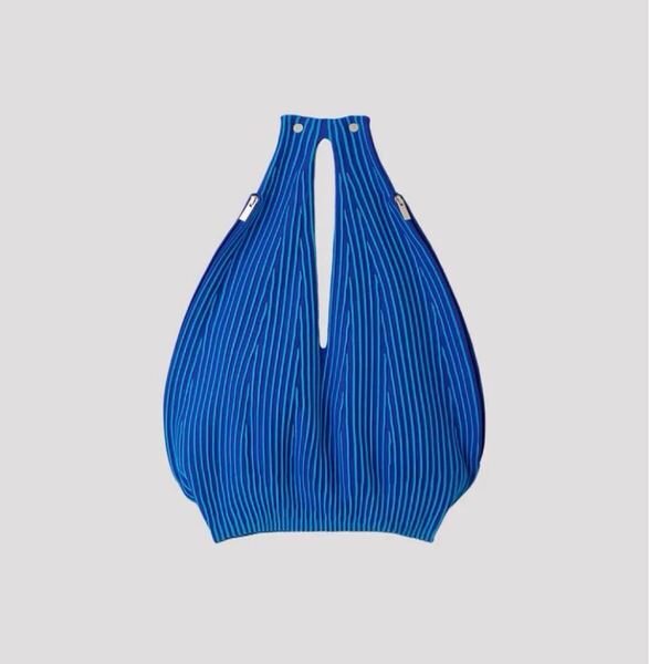 希少 即完売 CFCL HYPHA SHOULDER BAG シーエフシーエル ショルダーバッグ ふっくらバック トートバッグ 青 ブルー ユニセックス