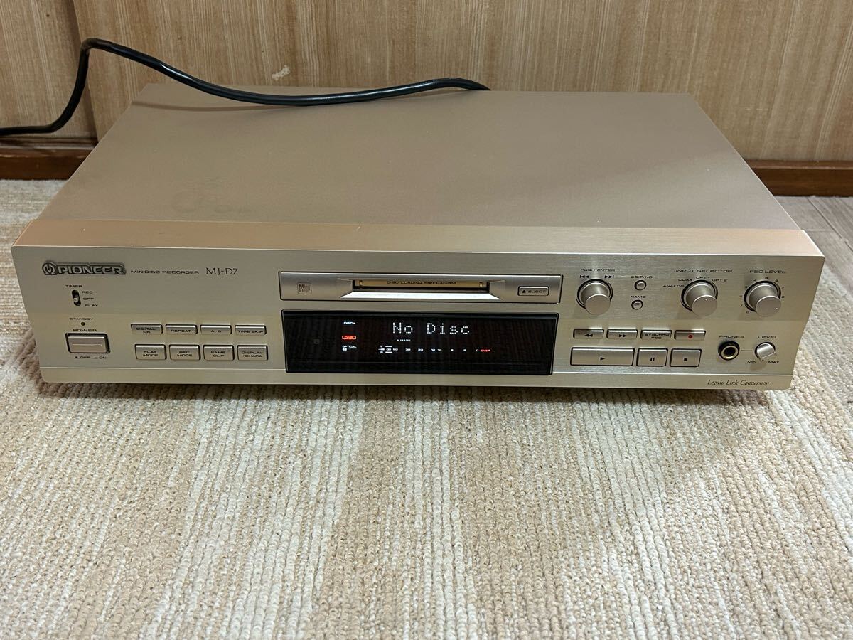 Yahoo!オークション -「pioneer mj-d7」(MDデッキ) (オーディオ Yahoo!オークション -「pioneer mj-d7」(MDデッキ) (オーディオ