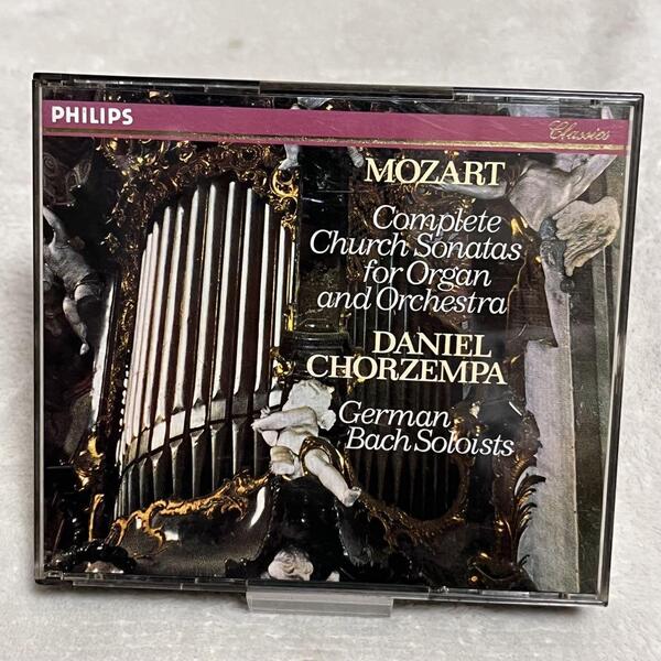 モーツァルト オルガンと管弦楽のための教会ソナタ(全曲) CD 2枚組 ダニエル・コルゼンバ (オルガン) ヴィンシャーマン指揮