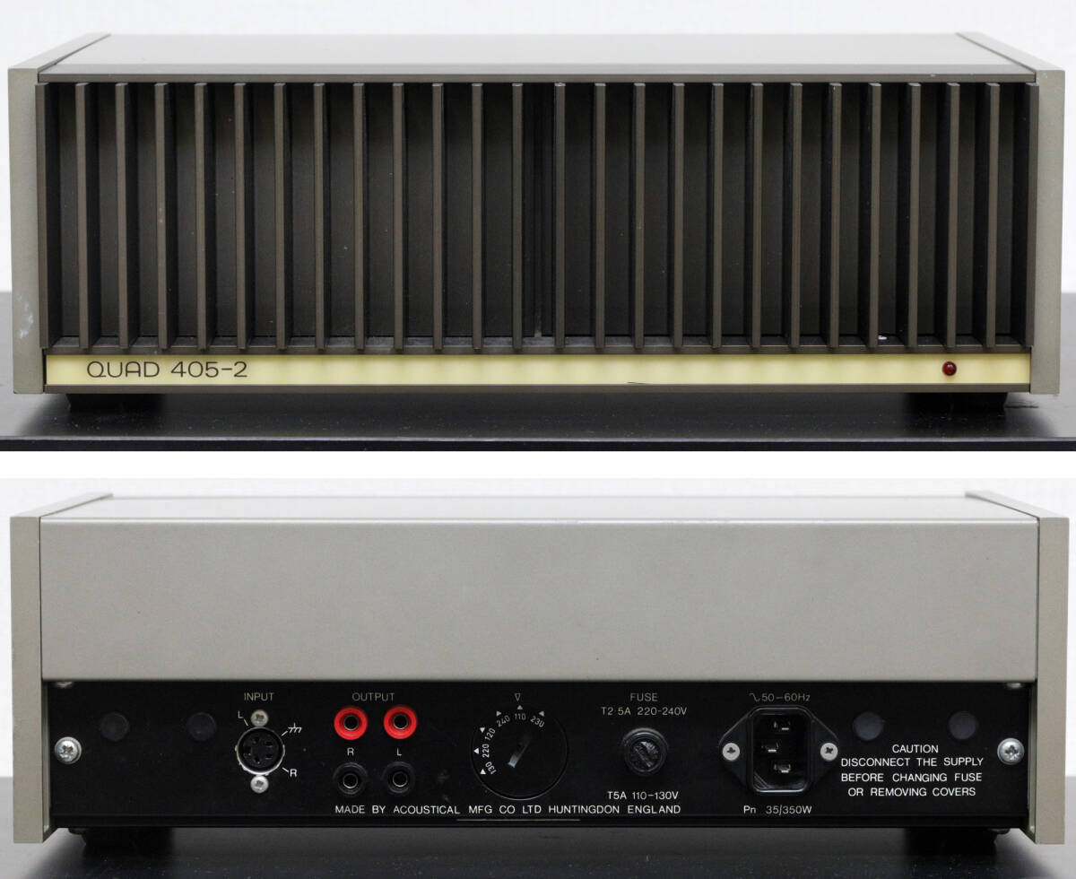 Yahoo!オークション -「quad 405」(アンプ) (オーディオ機器)の Yahoo!オークション -「quad 405」(アンプ) (オーディオ機器)の