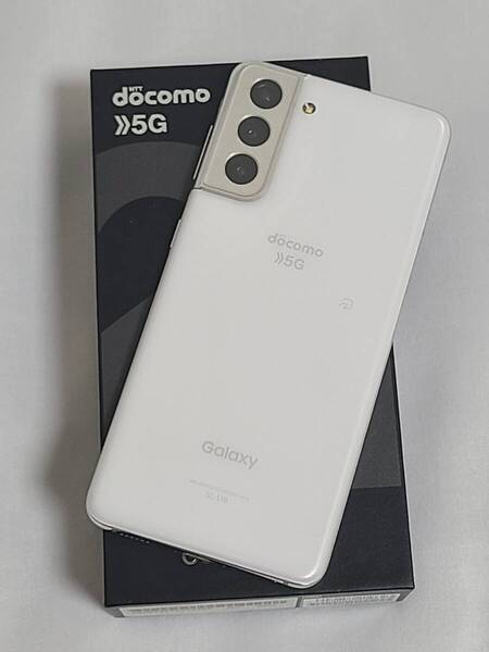 【良品・訳あり】Galaxy S21 5G SIMフリー 判定〇 docomo Samsung SC-51B ファントムホワイト【送料無料】ギャラクシー SC51B【完動品】