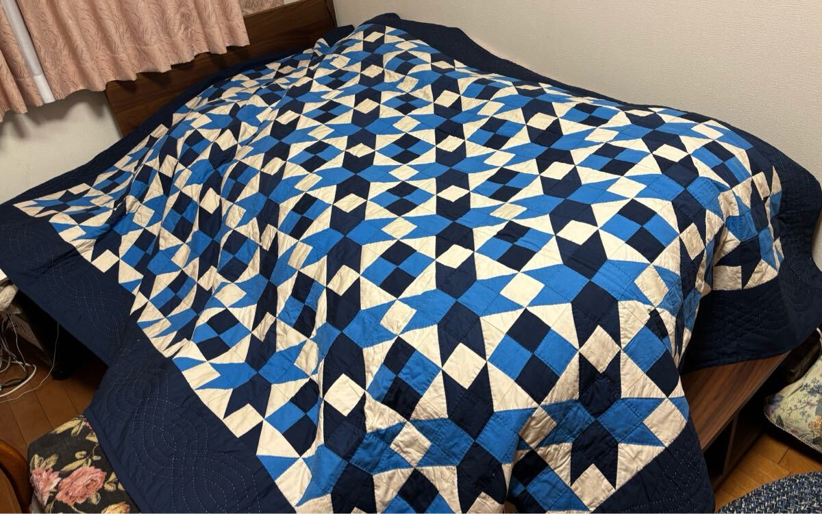 Yahoo!オークション -「パッチワークキルト ベッドカバー」(裁縫