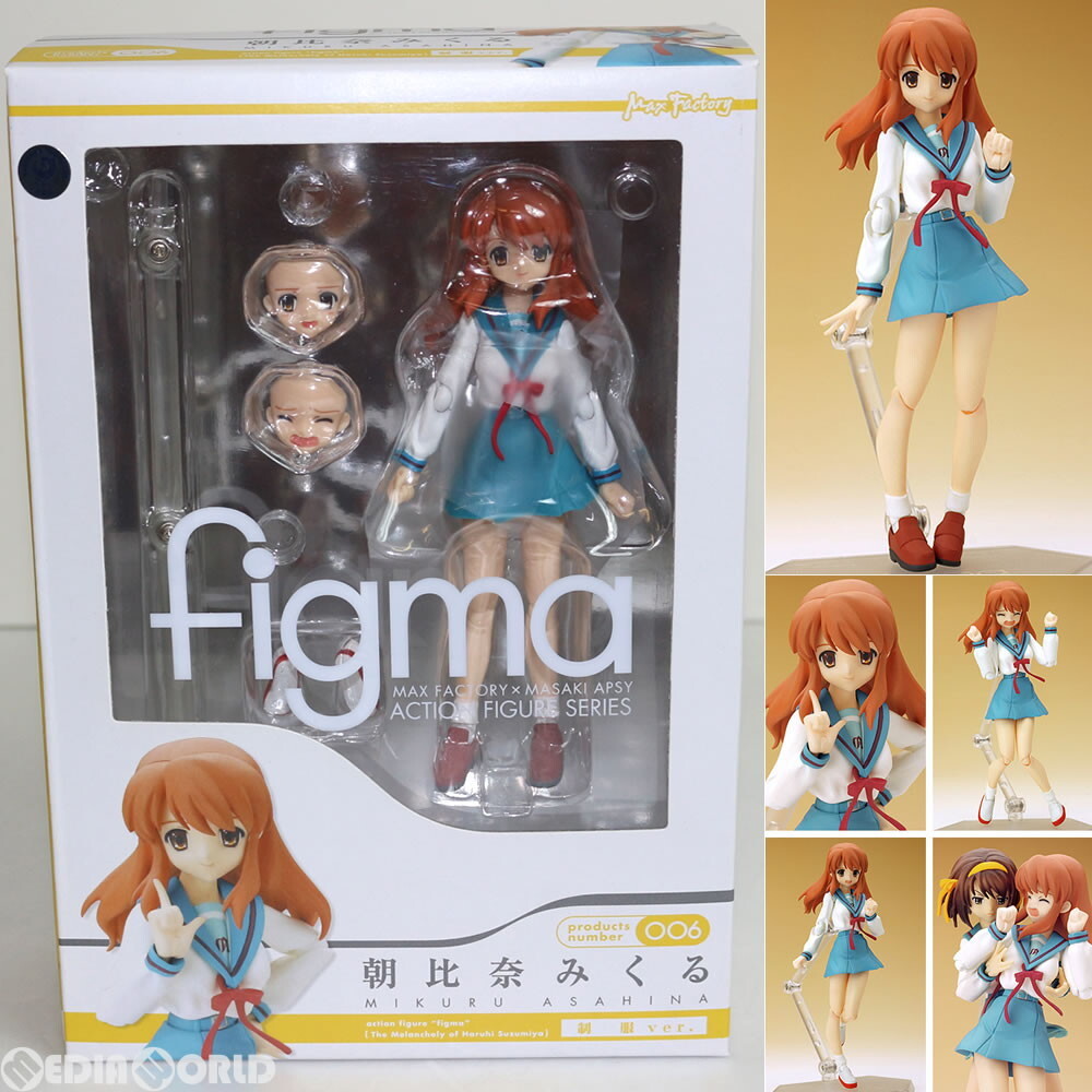 figma 朝比奈みくる 006 フィギュア figma 朝比奈みくる 戦うウェイトレスver.｜グッドスマイル