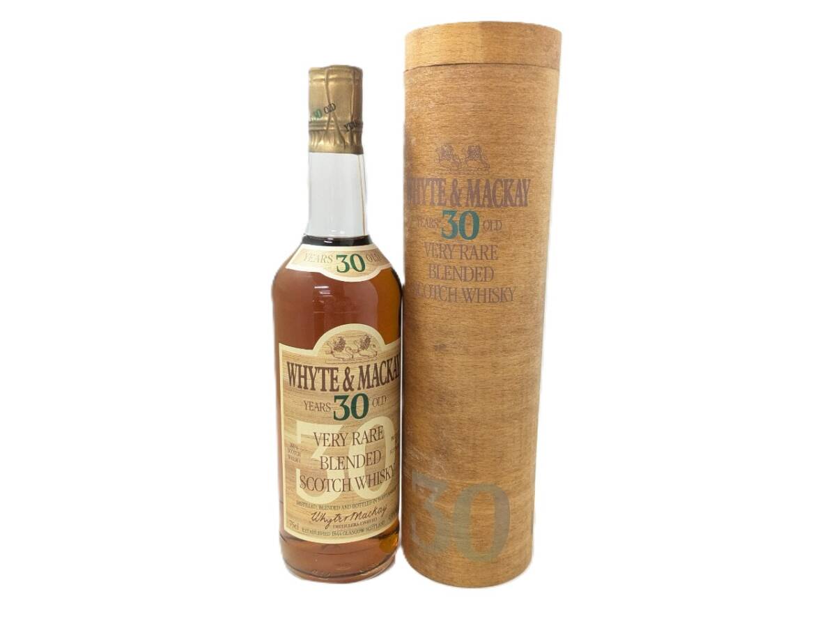 酒の細井 / ホワイト&マッカイ 30年 ベリーレア 750ml 43％ 丸筒入