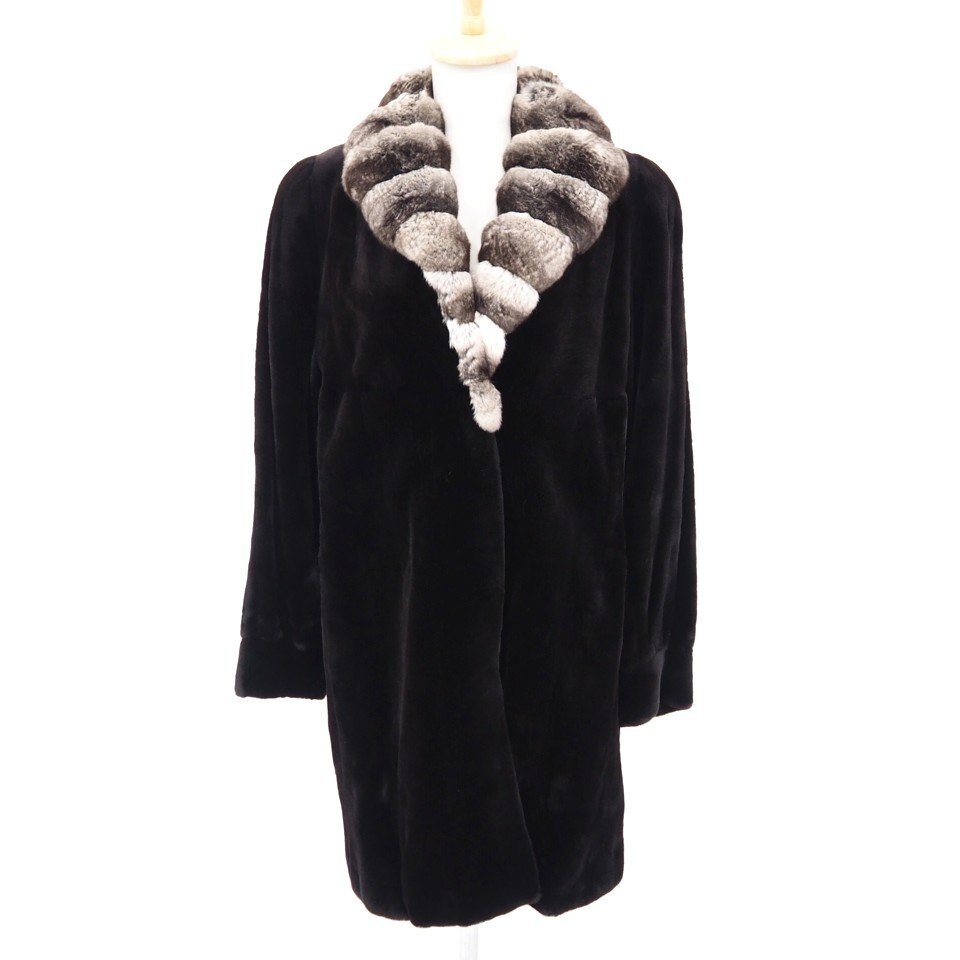 美品 最高級 チンチラ ファーコート レディース Yahoo!オークション -「チンチラ コート」(レディース