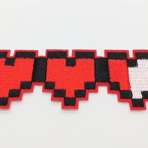 送料無料 ライフ RPG ゲーム アイロン のりつき 刺繍 ワッペン アップリケ アメリカン雑貨 スマアク