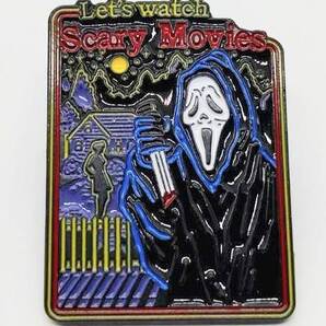 送料無料 スクリーム スカリームービー ホラー ピンブローチ ピンズ PINS バッジ バッヂ アメリカン雑貨 スマアク