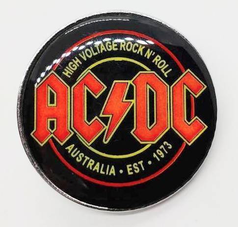 送料無料 AC/DC アンガス・ヤング ロックバンド ピンブローチ ピンズ PINS バッジ バッヂ アメリカン雑貨 スマアク