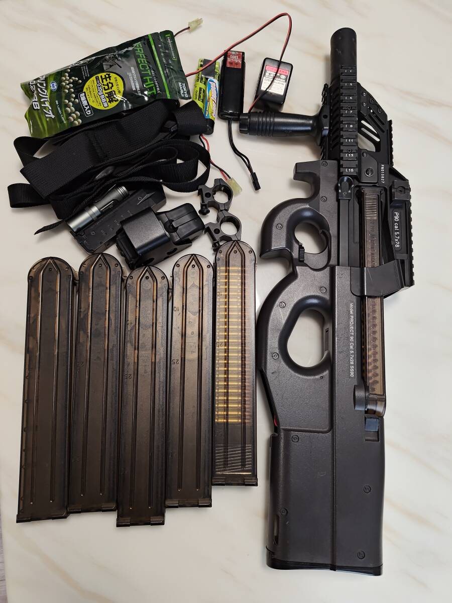 Yahoo!オークション -「p90 マルイ カスタム」(ミリタリー) の Yahoo!オークション -「p90 マルイ カスタム」(ミリタリー) の