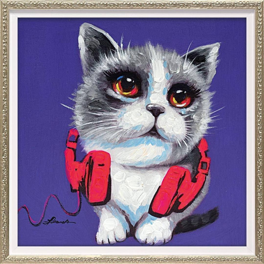 2025年最新】Yahoo!オークション -絵画 油絵 猫の中古品・新品