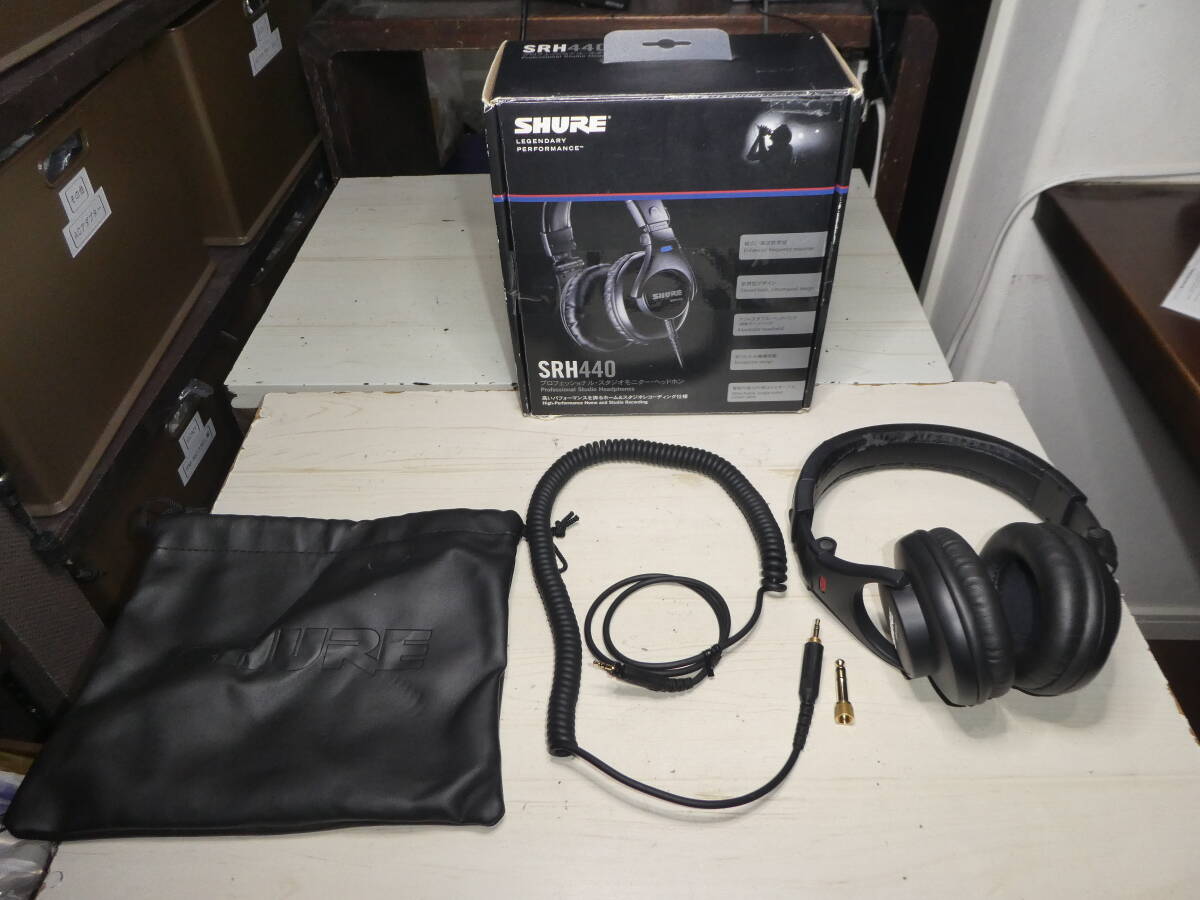 Yahoo!オークション -「shure srh440」の落札相場・落札価格 Yahoo!オークション -「shure srh440」の落札相場・落札価格