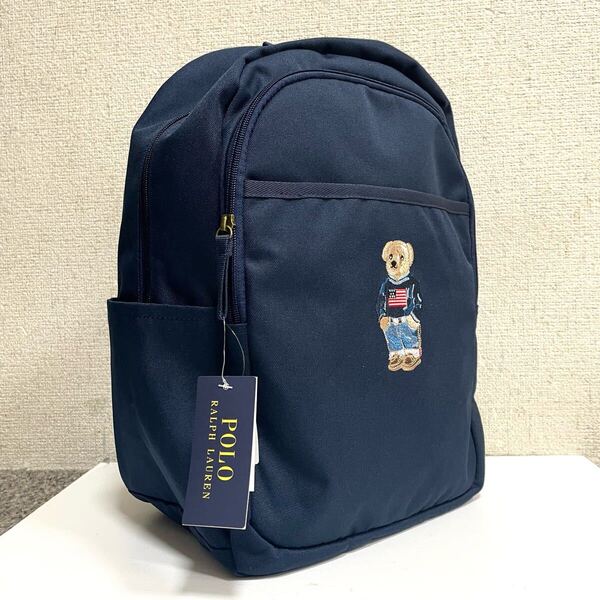送料無料 新品 ラルフローレン リュック バッグ ポロベア