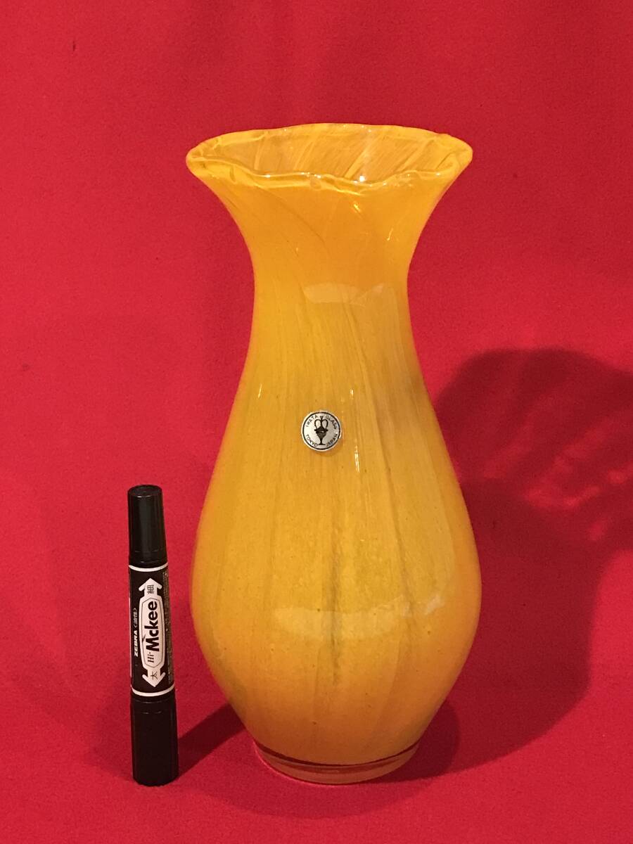 IWATA GLASS TOKYO JAPAN 花瓶❤️未使用❤️豪華 最高峰❤️