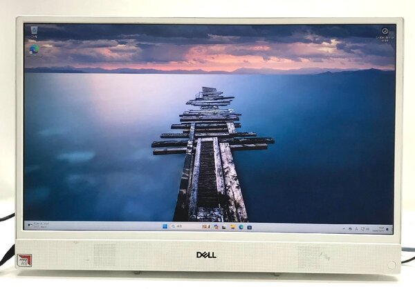 Dell AMD メモリ:4GB SSD512GB 内臓カメラ Windows 11 Home モニタ一体型PC