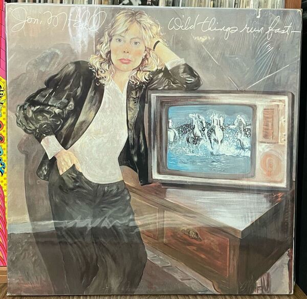 送料込みUS盤オリジナル/GEFFEN RECORDSGHS 2019 JONI MITCHELL/WILD THINGS RUN FAST/マト1-SH4 2-SH1/SLM刻印(Sheffield Lab Matrix)あり