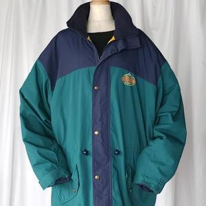 used 2XLサイズ相当 RETT HJEM マウンテンパーカー 緑(グリーン)系 ジャンパー 古着 ジップアップ アウター キルティング