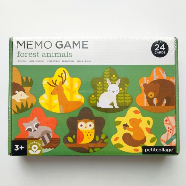 未開封 森の動物たち 神経衰弱 ボドゲ 知育玩具 forest animals 海外輸入品 MEMO GAME 幼児向け ボードゲーム 送料無料
