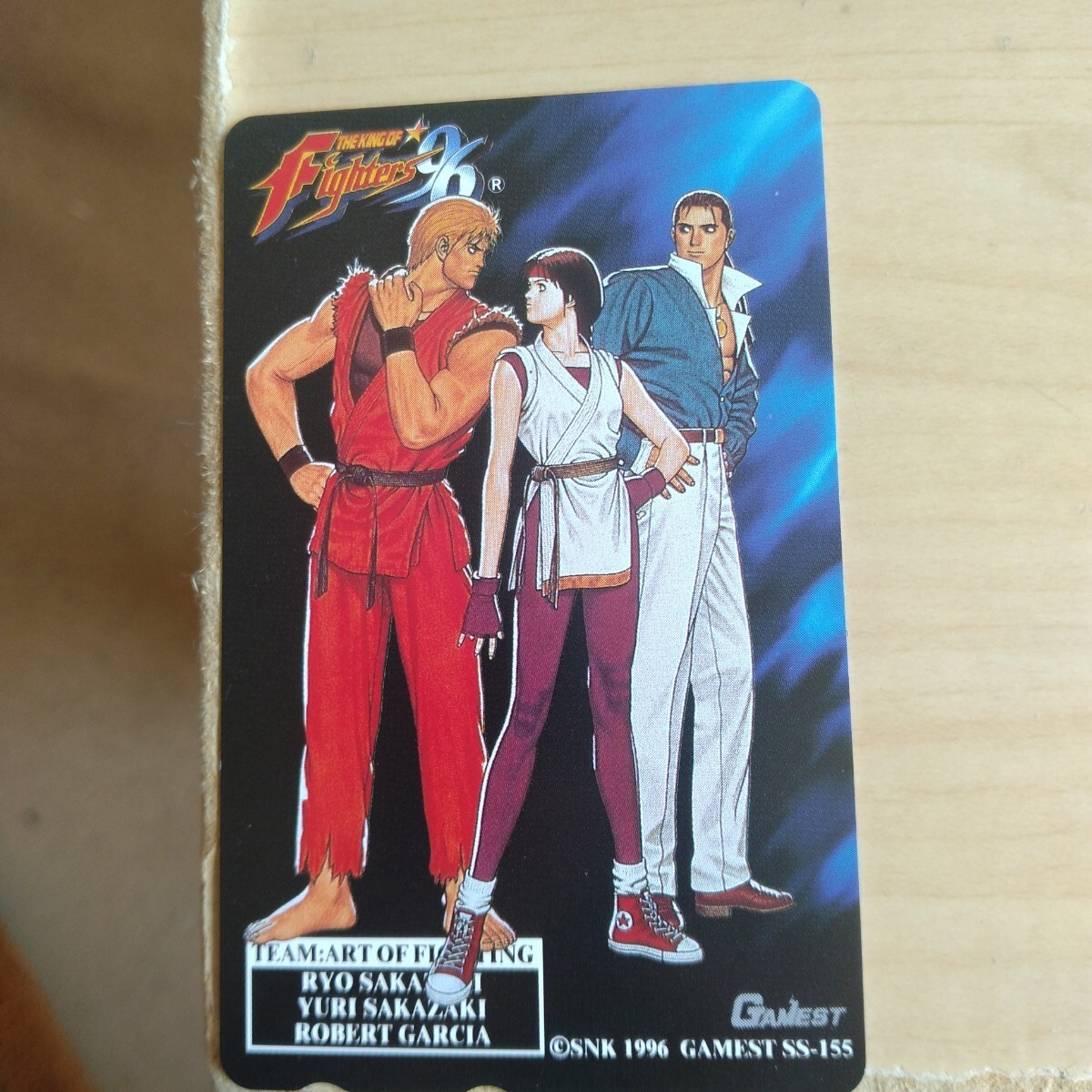 Yahoo!オークション -「kof 96」(テレホンカード) (プリペイド Yahoo!オークション -「kof 96」(テレホンカード) (プリペイド