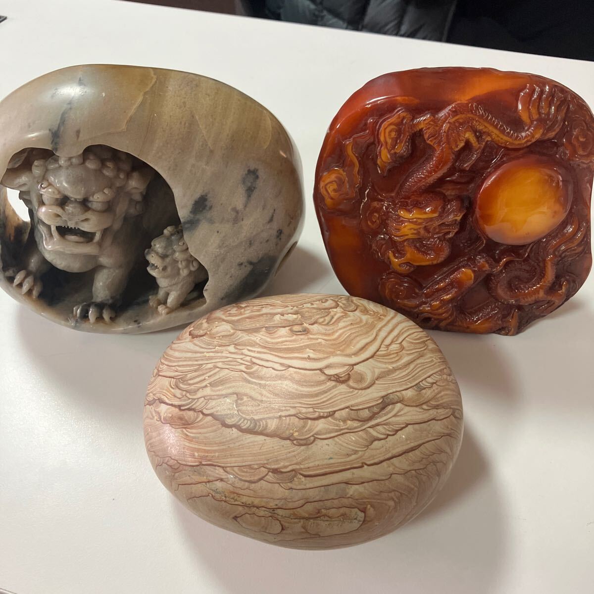 Yahoo!オークション -「翡翠 龍 置物」(彫刻、オブジェ) (美術品 Yahoo!オークション -「翡翠 龍 置物」(彫刻、オブジェ) (美術品