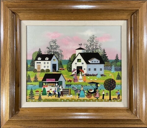 【260万円販売】ジェーン・ウースター・スコット(Jane Wooster Scott)油彩原画
