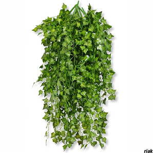 【グリーンインテリアを手軽に楽しみたい方に最適】 観葉植物 アイビー 壁掛け インテリア アンティーク フェイク つるす グリーン