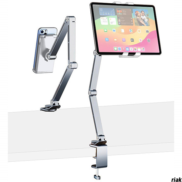 【360度回転できるタブレットスタンドで視角調整が自由自在】 タブレット スタンド タブレット 360度回転 折り畳み式 iPad