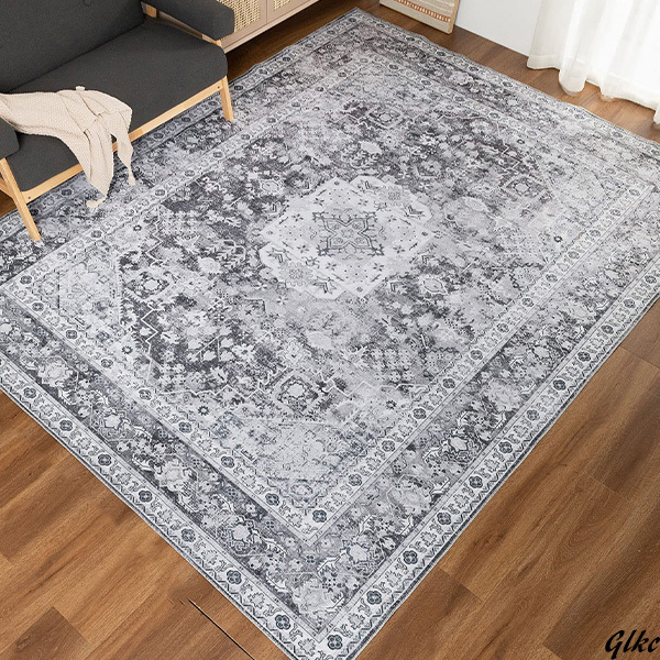 【裏面に不織布貼りを採用し、折り畳み収納が簡単】カーペット ラグ 3畳 200×250cm オールシーズン対応 防ダニ・防臭 グレー