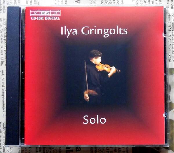 ★ILYA GRINGOLTS 2000年「SOLO」送込み★送料無料★即決★直筆サイン入り★ロシアの天才ヴァイオリニスト「イリア・グリンゴルツ」神レア