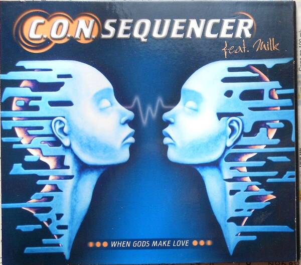 ★C.O.N.SEQUENCER FEAT.MILK 2000年「WHEN GODS MAKE LOVE」送込み★送料無料★即決★サイケデリック・トランス/逃走中★レア盤