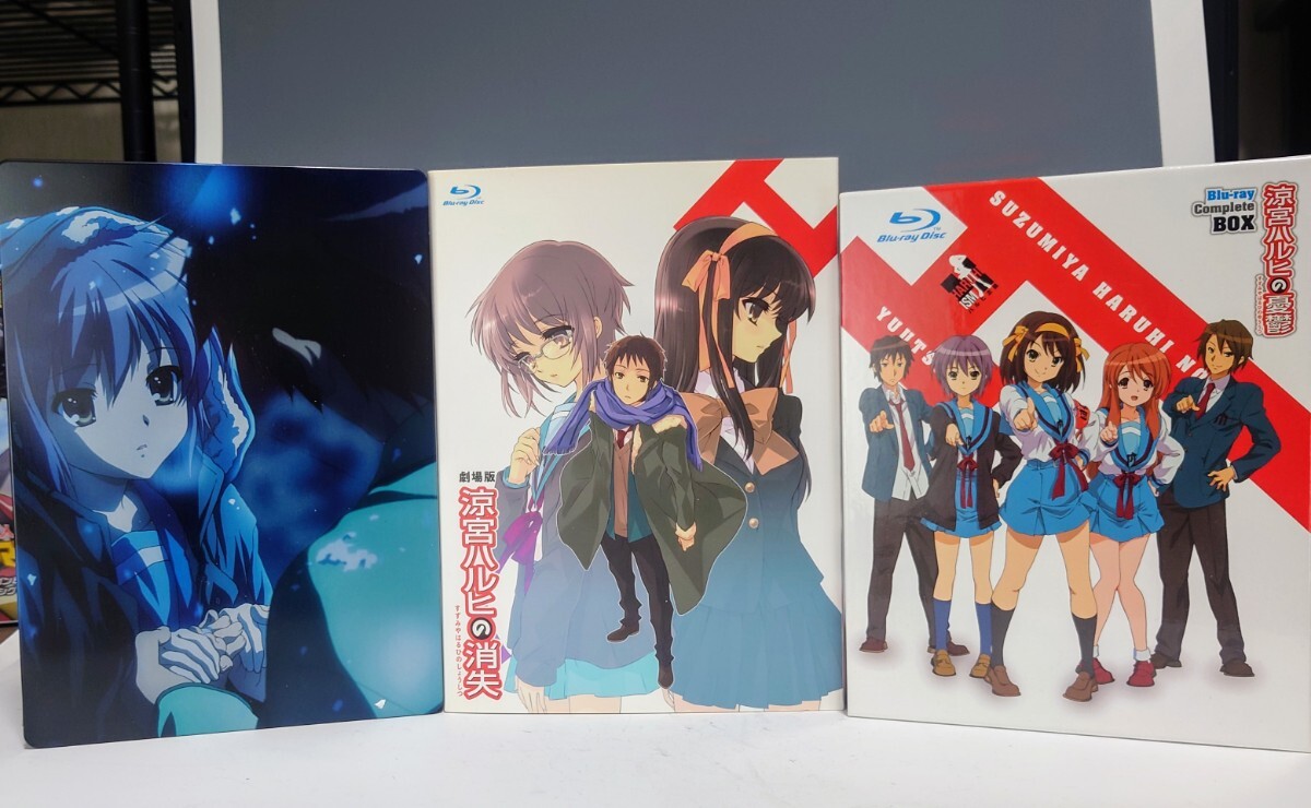 Yahoo!オークション -「涼宮ハルヒの憂鬱 blu-ray box」の落札