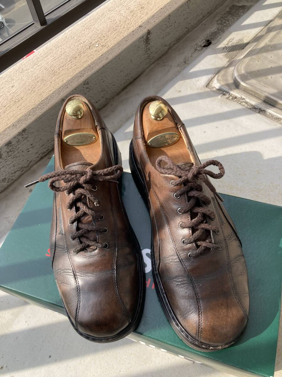 mephisto メフィスト レザースニーカー 24.5cm フランス製