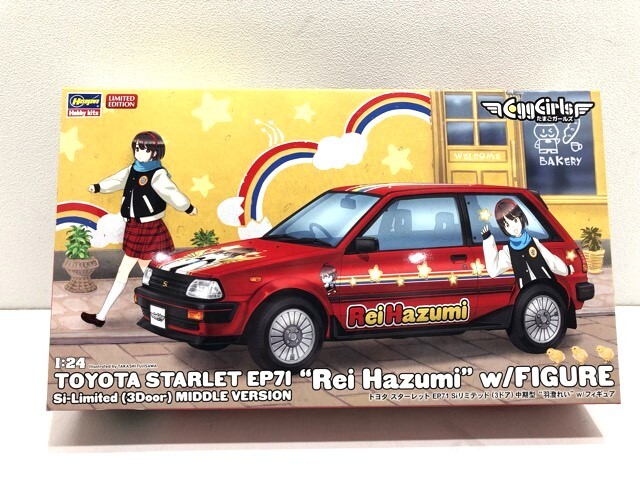 プラモデル 車 1/24 トムス 16バルブ スターレット レーシング