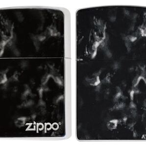 ブラック マーブル BLACK LOGO ZIPPO