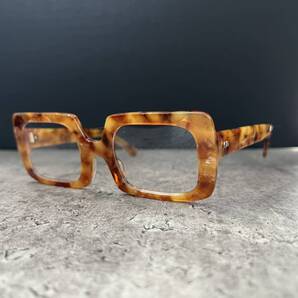 32◆n8ise ノイズ 伊達メガネ 眼鏡 サングラス スクエア型 ブラウン モザイクチップ JAZZ ジャズ 51□24-143 メンズ レディース 日本製