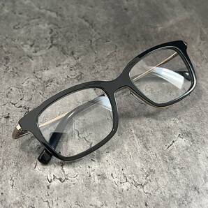 40◆n8ise ノイズ 眼鏡フレーム メガネ サングラス ウェリントン型 ブラック ゴールド MIZUHIKI 50□19-140 メンズ レディース eyewear