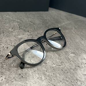 48◆n8ise ノイズ 眼鏡フレーム メガネ サングラス ボストン型 ブラック ゴールド MIZUHIKI 48□21-140 メンズ レディース eyewear