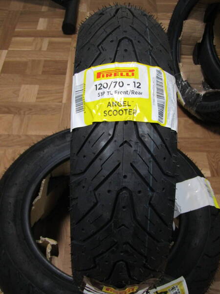 ★24H発送★PIRELLI ANGEL SCOOTER 120/70-12TL 51P