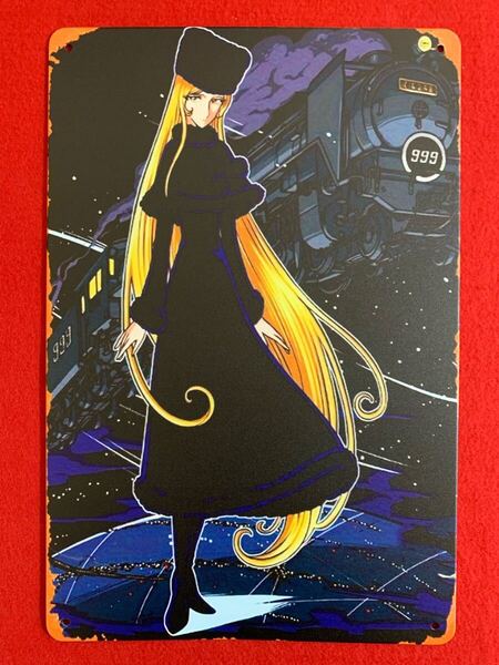 ◆銀河鉄道999◆メーテル◆ポスター◆金属製◆30X20cm◆送料込み