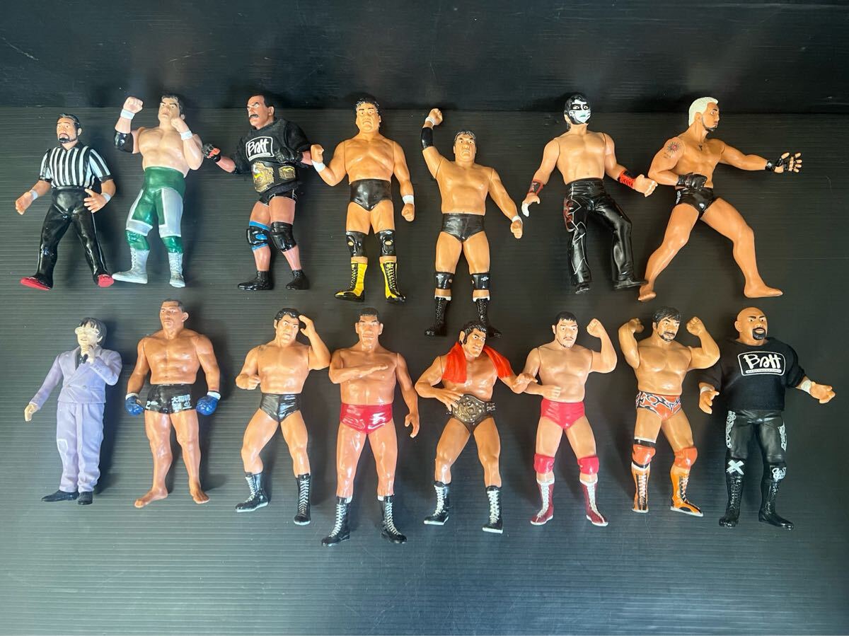 プロレスフィギュア アントニオ猪木 ジャイアント馬場 天龍