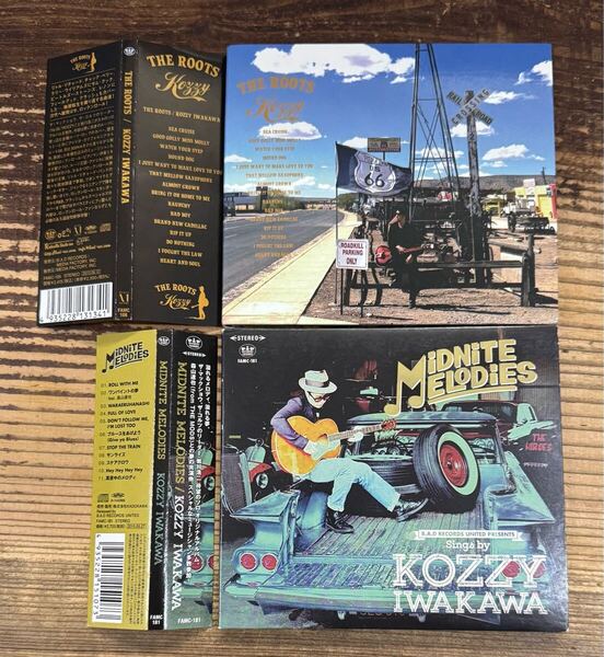 帯付 デジパックCD 2枚セット】KOZZY IWAKAWA■MIDNITE MELODIES■THE ROOTS■検) MACKSHOW マックショウ THE COLTS コルツ